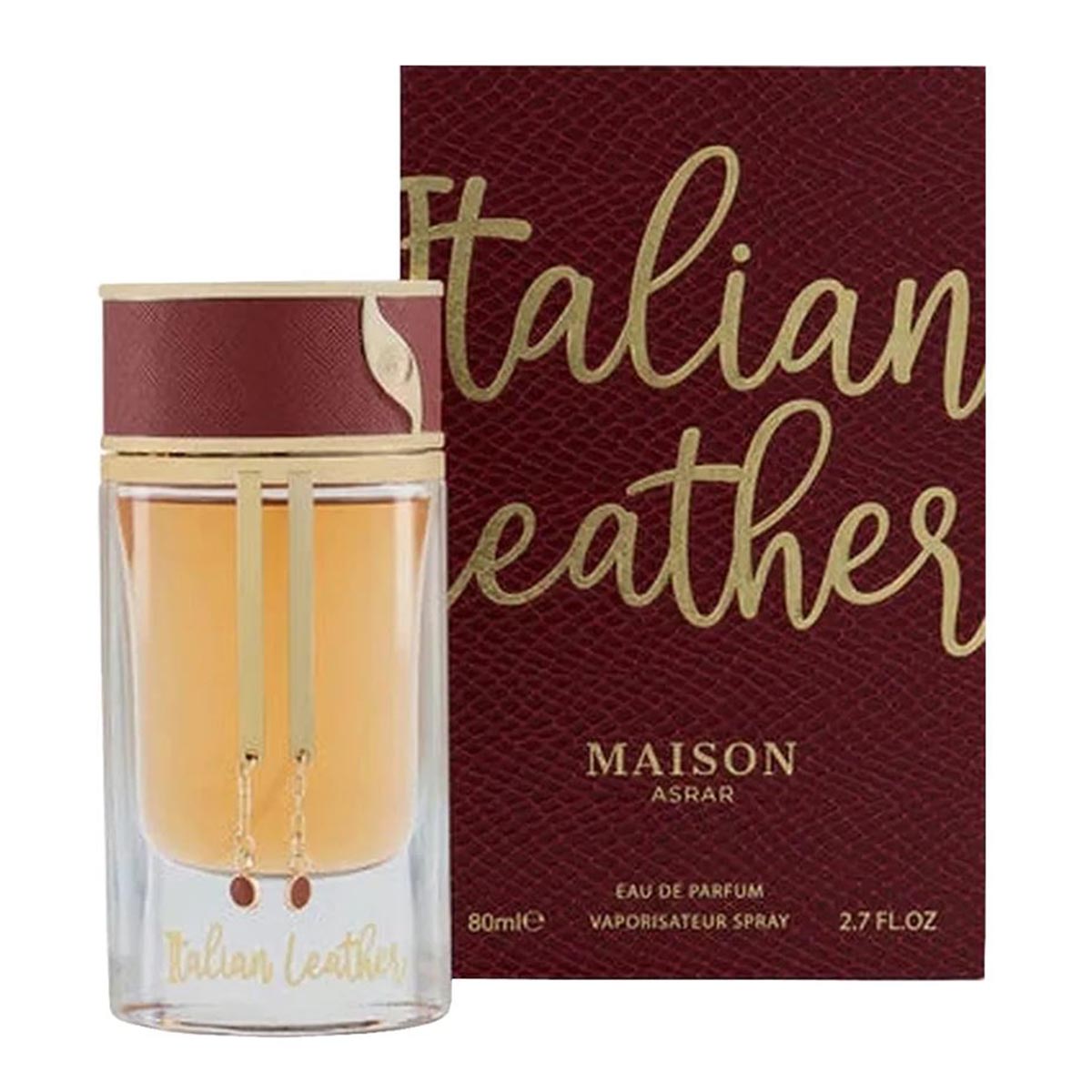 Maison Asrar Italian Leather Eau De Parfum 80Ml Vaporizador